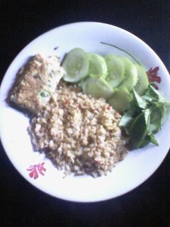 Foto resep Nasi goreng dadar telur bebek