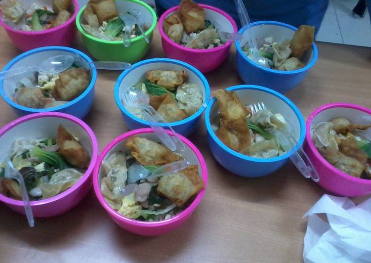 Resep Kwe Tiau Capcay Dumpling Yang Maknyuss