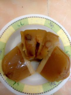 Foto resep Puding Santan Gula Merah Kismis