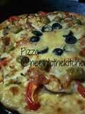 Pizza Sayur Adaptasi Resep mba Nikmatul Rosidah