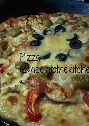 Foto resep Pizza Sayur Adaptasi Resep mba Nikmatul Rosidah