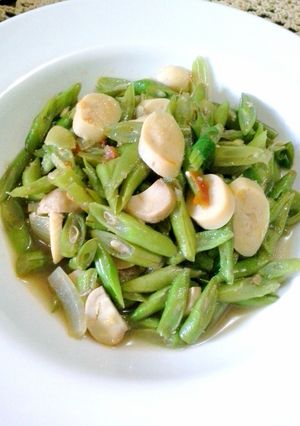 Foto resep Tumis buncis sosis jamur