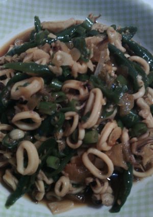 Foto resep Cumi Lombok Ijo