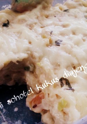 Foto resep eggless steamed macaroni schotel diajeng
