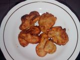 Pisang goreng susu