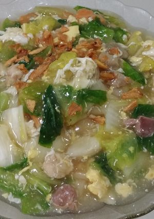 Foto resep kwetiau siram favorite