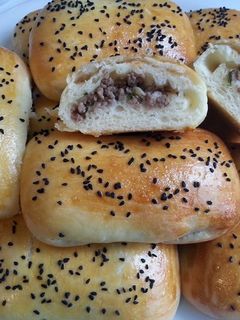 Foto resep Pogaca ( roti isi daging) ala Turki