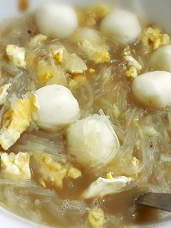Foto resep Soun Kuah Baso Ikan Less Than 30 Minutes