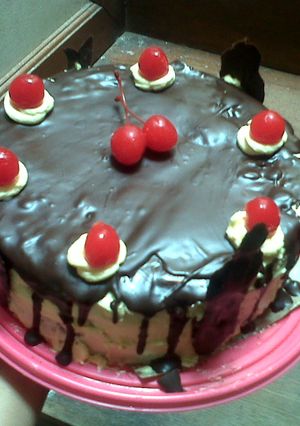 Foto resep Blackforest (Kue Ulang Tahun Mudah dan Simple)
