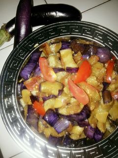 Foto resep Tumis terong ebi 