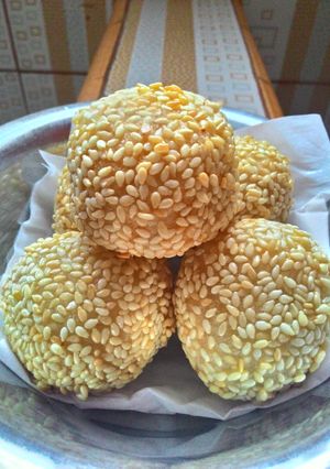 Foto resep Onde-onde Kacang Hijau