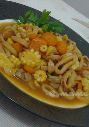 Foto resep Cumi Bawang Putih