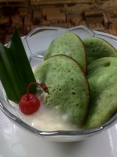 Foto resep Serabi Oatmeal Saus Vla-Gula Jawa