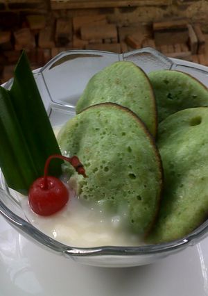 Foto resep Serabi Oatmeal Saus Vla-Gula Jawa