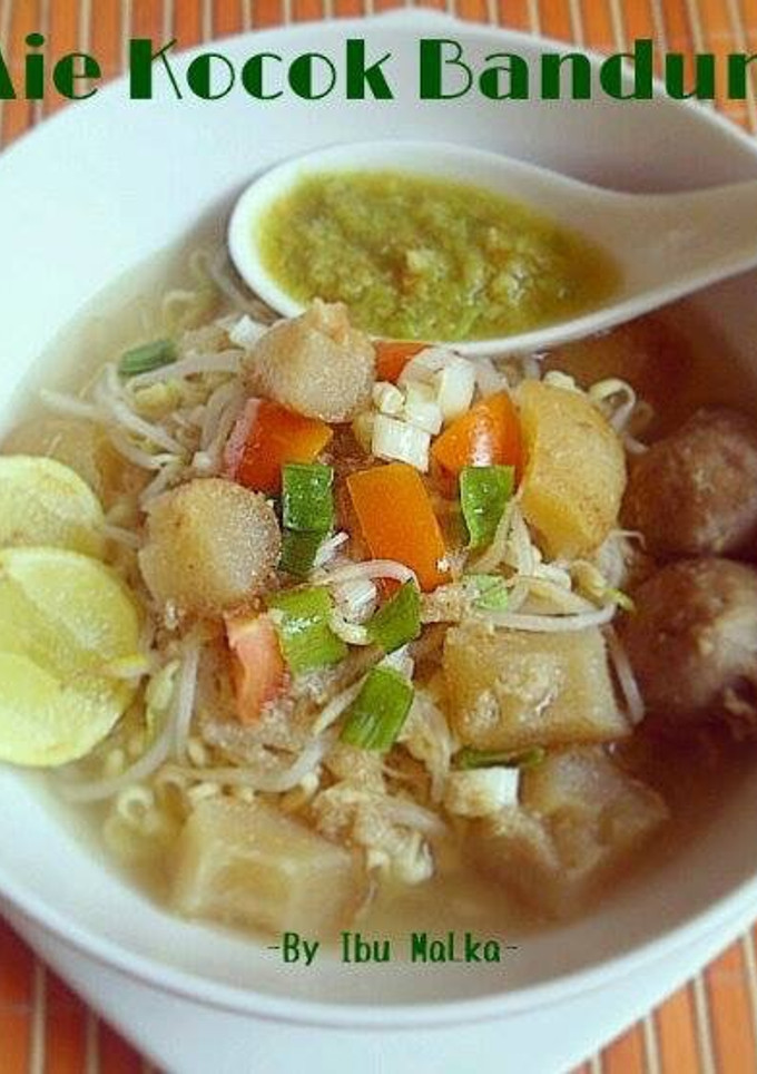 Foto resep Mie Kocok Bandung
