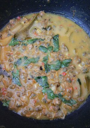 Foto resep kerang gule mantab,awas ketagihan ;)