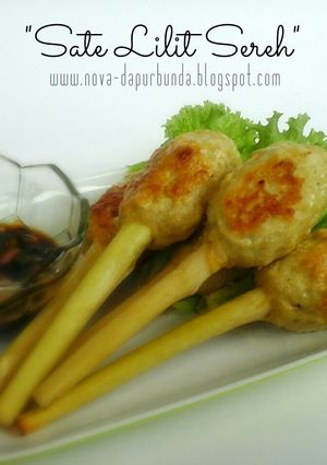 Foto resep "Sate Lilit Sereh"