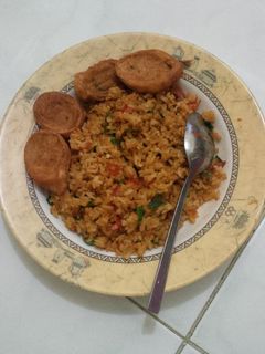 Foto resep nasi goreng pedas