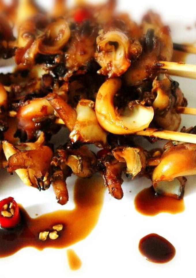 Foto resep sate gonggong