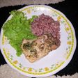 Chicken Parsley with Garlic Sauce
