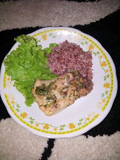 Foto resep Chicken Parsley with Garlic Sauce
