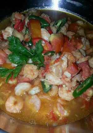 Foto resep Udang masak puedess