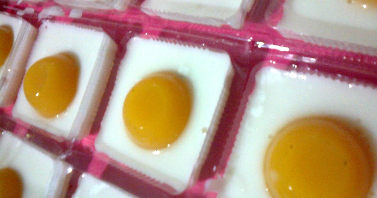 Jelly telor ceplok Jelly telor ceplok