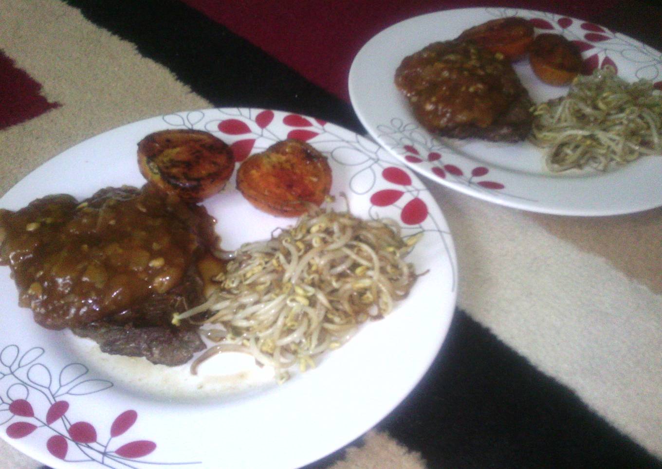 sapi panggang saus bombay