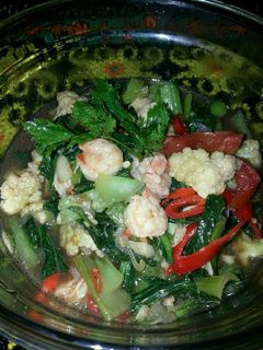 Foto resep Cah sawi daging kembang kol