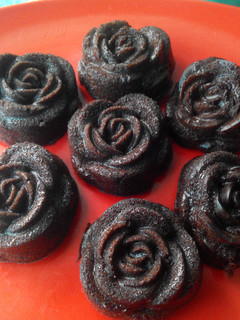 Foto resep Simple Steamed Chocolate Cake
