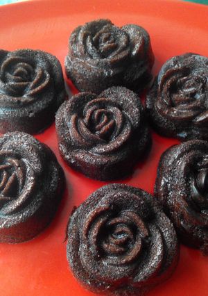 Foto resep Simple Steamed Chocolate Cake