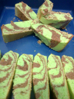 Foto resep Bolu air a.k.a marmer cake ekonomis