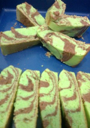 Foto resep Bolu air a.k.a marmer cake ekonomis