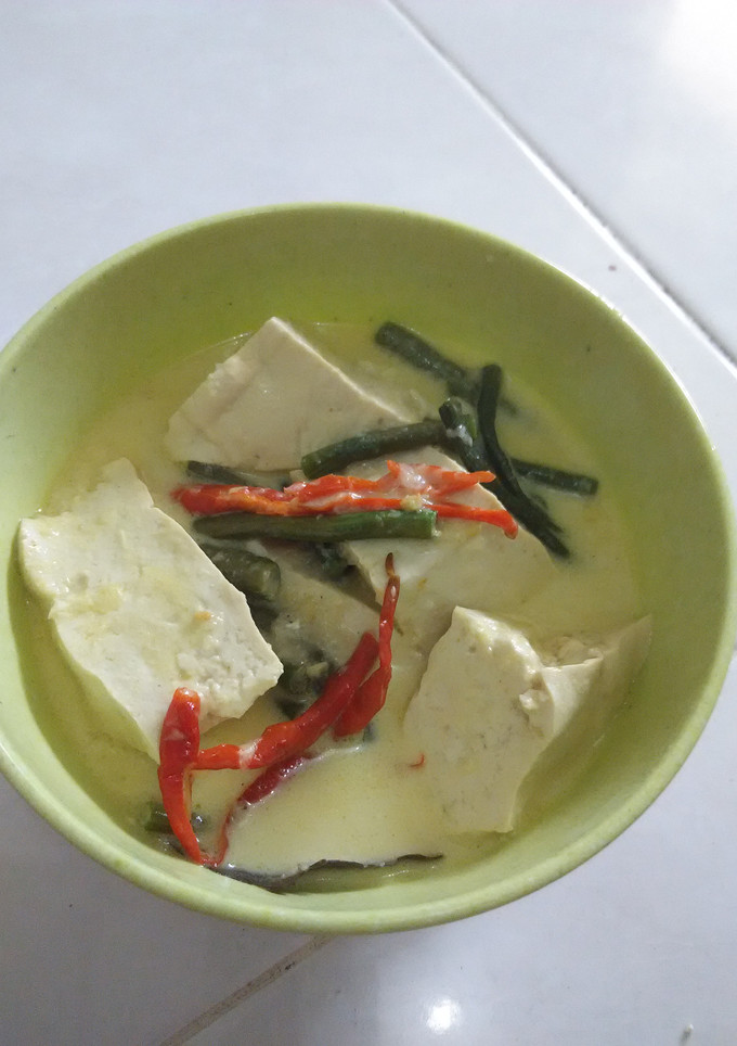 Foto resep tahu lodeh
