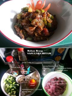 Foto resep Sapi Lada Hitam