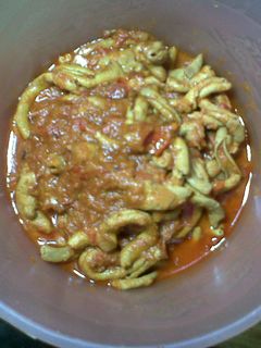 Foto resep Usus ayam bumbu sambel