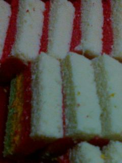 Foto resep rainbow cake simpel