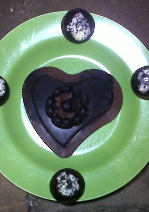 Foto resep Coklat Abstrak Tempel Keju