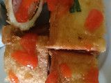 Roti Sosis Goreng