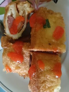 Foto resep Roti Sosis Goreng
