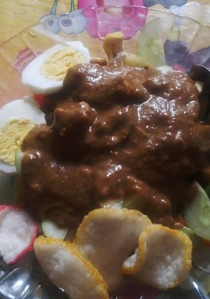Foto resep Gado - gado siram simpel