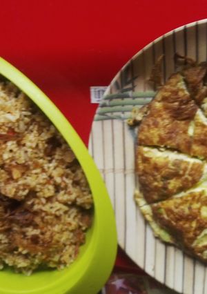 Foto resep Nasgor dan dadar telur