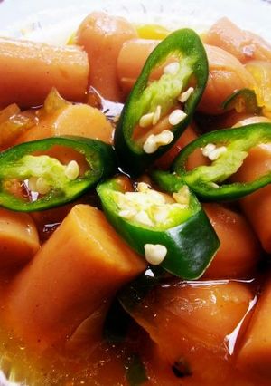 Foto resep Tumis Sosis Kembang Saus Paprika