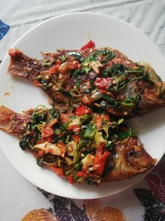 Foto resep Nila goreng bumbu cabe rawit pedas 