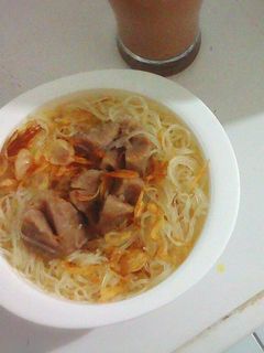 Foto resep bihun kuah bening