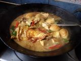Telur dan tahu bumbu lodho