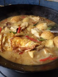 Foto resep Telur dan tahu bumbu lodho