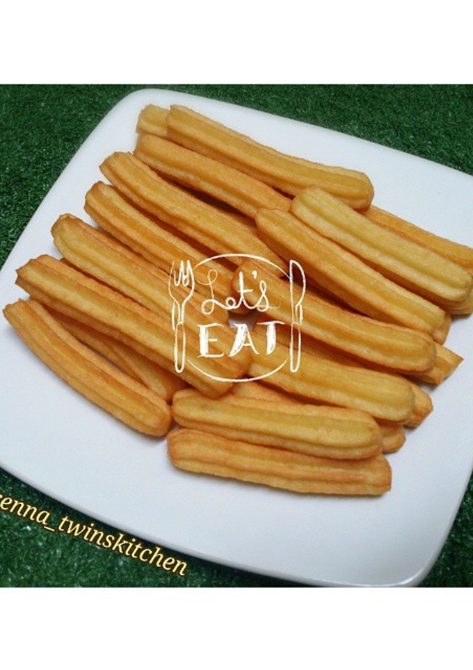 Foto resep churros renyah dan praktis