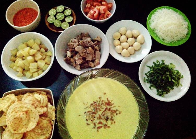 Soto betawi kuah gurih susu