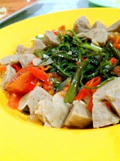 Foto resep Cah kangkung baso sapi